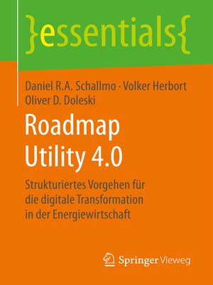 cover image of Roadmap Utility 4.0